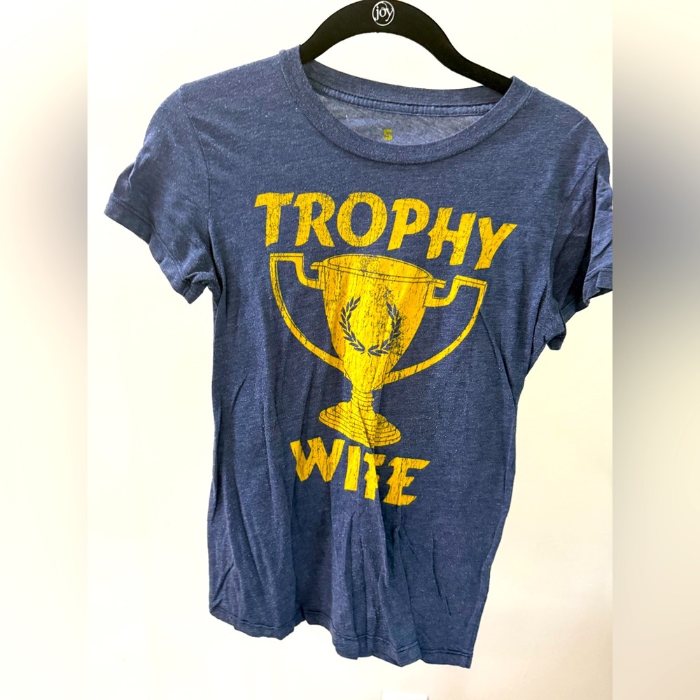 Blue Trophy Wife Graphic Tee